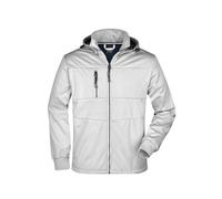 James and Nicholson Men's Maritime Softshell Jacket in Off-White | Size: Large James and Nicholson Off-White L