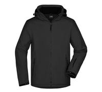 James and Nicholson Men's Wintersport Jacket in Black | Size: Medium James and Nicholson Black M