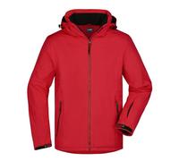 James and Nicholson Men's Wintersport Jacket in Red | Size: Small James and Nicholson Red S