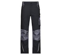 James and Nicholson Men's Work Trousers in Black | Size: 40L James and Nicholson Black 40L
