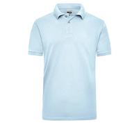 James and Nicholson Men's Workwear Polo Shirt in Light Blue | Size: Medium James and Nicholson Light Blue M