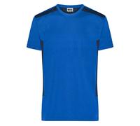 James and Nicholson Men's Workwear Strong T-Shirt in Mid Blue | Size: 4XL James and Nicholson Mid Blue 4XL