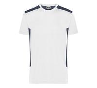 James and Nicholson Men's Workwear Strong T-Shirt in Off-White | Size: Medium James and Nicholson Off-White M