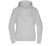 James and Nicholson Women's Lounge Hoodie in Light Grey | Size: Small James and Nicholson Light Grey S