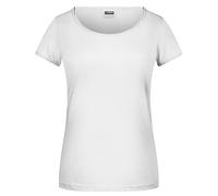 James and Nicholson Women's T-Shirt in White | Size: 2XL James and Nicholson White 2XL