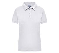 James and Nicholson Women's Work Polo Shirt in White | Size: XL James and Nicholson White XL