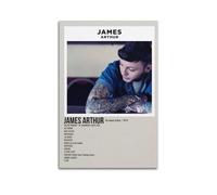James Arthur Album Poster Canvas Poster Room Decor Aesthetic Poster Artistic Poster for Bedroom Living Room Walls 12x18inch(30x45cm) Unframe-Style