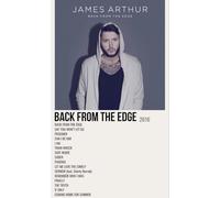 James Arthur Back From The Edge A3 A4 Print Poster Wall Art Home Decor Album Unframed Gift Present (A4)