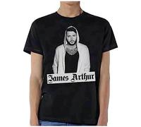 James Arthur - Photo - White Yellow Black Red Mens Women T Shirt 100% Cotton M-L-XL New Official H3 Sportgear Merchandise7055