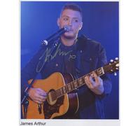 James Arthur SIGNED Photo 1st Generation PRINT Ltd 150 + Certificate (2)
