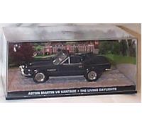JAMES B0ND 007 the living daylights aston martin V8 vantage film scene car 1:43 scale diecast model