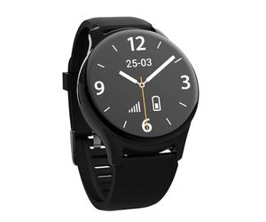 James B6 Emergency and Safety Clock for Seniors, Fall Detection, Emergency Call Button & GPS Tracking, Health Functions e.g. Pulse, Family App + SIM Card Included in Monthly Plan, black, Normal, R8