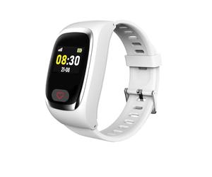 James B6 Emergency and Safety Clock for Seniors, Fall Detection, Emergency Call Button & GPS Tracking, Health Functions e.g. Pulse, Family App + SIM Card Included in Monthly Plan, White, Normal, b8