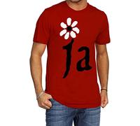 James Band Fresh As A Daisy Flower JA Logo Men's T Shirt (3X-Large)