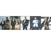 James Bond 007 - DANIEL CRAIG 1-5 COMPLETE COLLECTION / 1. CASINO ROYALE / 2. QUANTUM OF SOLACE / 3. SKYFALL / 4. SPECTRE / 5. NO TIME TO DIE = ULTIMATE 5x DVD SET