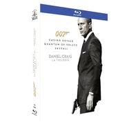 James Bond 007 - Daniel Craig : La Trilogie : Casino Royale + Quantum of Solace + Skyfall [Blu-ray]