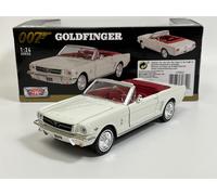 Goldfinger, 007’s Ford Mustang ½ 1964, 1:24 scale model, Motormax, James Bond