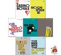 James Bond 007 Ian Fleming Vintage Classics Series 2 :7 Books Collection
