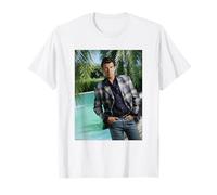 James Bond Actor Pierce Brosnan GoldenEye by Michael Grecco T-Shirt