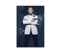 James Bond Canvas Wall Art Living Modern Family Bedroom Music Movie Cartoon Poster 08x12inch(20x30cm) Unframe-style