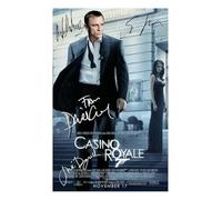 James Bond Casino Royale Cast Autograph Signed A4 Photo Print