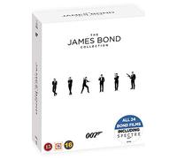 James Bond Collection - 24-Disc Box Set ( Spectre/ Skyfall / Quantum of Solace / Casino Royale / Die Another Day / The World Is Not Enough / Tomorrow Never Dies [ Blu-Ray, Reg.A/B/C Import - Denmark ]