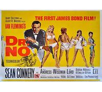 James Bond Dr No Sean Connery Metal Wall Art Tin Signs Warning Animal Funny Restaurant Bar Band Newly Married Birthday Party Christmas