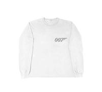 James Bond Goldeneye Japanese Poster Long Sleeve T-Shirt in White | Size: Large James Bond White L