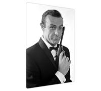 James Bond Movie & TV Canvas Prints - Iconic Poster Wall Art for Home Cinema, Office, Bedroom Large (41 x 30 cm - 16" x 12" inch)