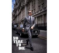 James Bond No Time To Die Film Cinema Print Poster Wall Art Picture A4