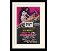 James Bond (Thunderball-Italian 30x40 cm Mounted & Framed