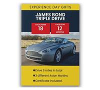 James Bond Triple Drive Gift Experience