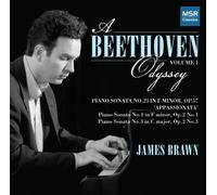 James Brawn (piano) - A Beethoven Odyssey - Volume 1: Piano Sonatas No.1, 3 and 23 Appassionata