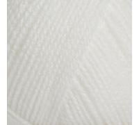 James Brett 100% Acrylic Baby Aran Knitting Yarn Supersoft Knit Craft Wool 100g (White BA4)