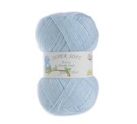 James Brett 100% Acrylic Baby Double Knitting Yarn Supersoft DK Knit Wool 10 x 100g (Blue - BB5)