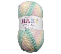 James Brett Baby Marble DK Knitting Yarn Double Knit Wool 100g Ball (BM41)