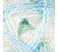James Brett Baby Marble DK Knitting Yarn Soft Double Knit Wool 100g (Blue Green Pink White - BM29)