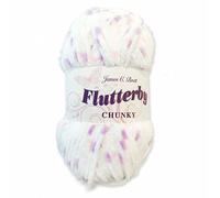 James Brett - Flutterby Chunky 100g - B7 Pink/Lilac Print by James C Brett Yarn