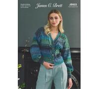James Brett Ladies Cable Cardigan Double Knitting Pattern Womens (JB923)