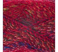 James Brett Marble Chunky Knitting Yarn 100% Soft Acrylic Wool 200g Ball (Red Yellow & Blue Mix MC43)