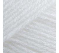 James Brett Top Value DK Double Knitting Wool 100% Acrylic Yarn 10 x 100g Ball (White - 8428)