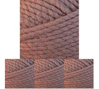 James Brett Top Value Super Chunky Knitting Wool 100% Acrylic Yarn 1 x 100g Ball (Taupe - TSC02) (Pack of 4)