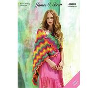 James Brett Womens Double Knit Knitting Pattern Ladies A Line Wrap & Cowl (JB820)