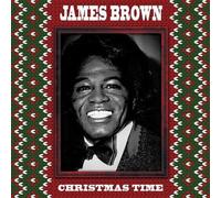 James Brown Christmas Time [Limited Edition Red Vinyl] Vinyl LP in Black James Brown Black