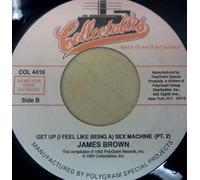 James Brown (Get Up, I Feel Like Being A) Sex Machine UK 45 7" sgl +Pic Slv