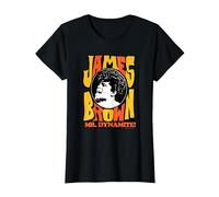 James Brown Mr Dynamite T-Shirt, Women, Black, X-Large