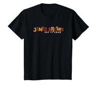 James Brown Say It Loud T-Shirt, Youth, Black, Medium