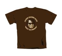 James Brown - School - T-Shirt Brown (S)