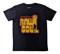 James Brown T Shirt Raw Soul Official Unisex Black M