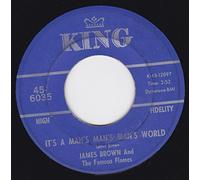 James Brown & The Famous Flames - 45vinylrecord It's A Man's Man's Man's World/Is It Yes Or Is It No (7"/45 rpm)